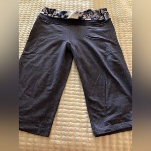 Women’s Lululemon Purple Yoga Capri